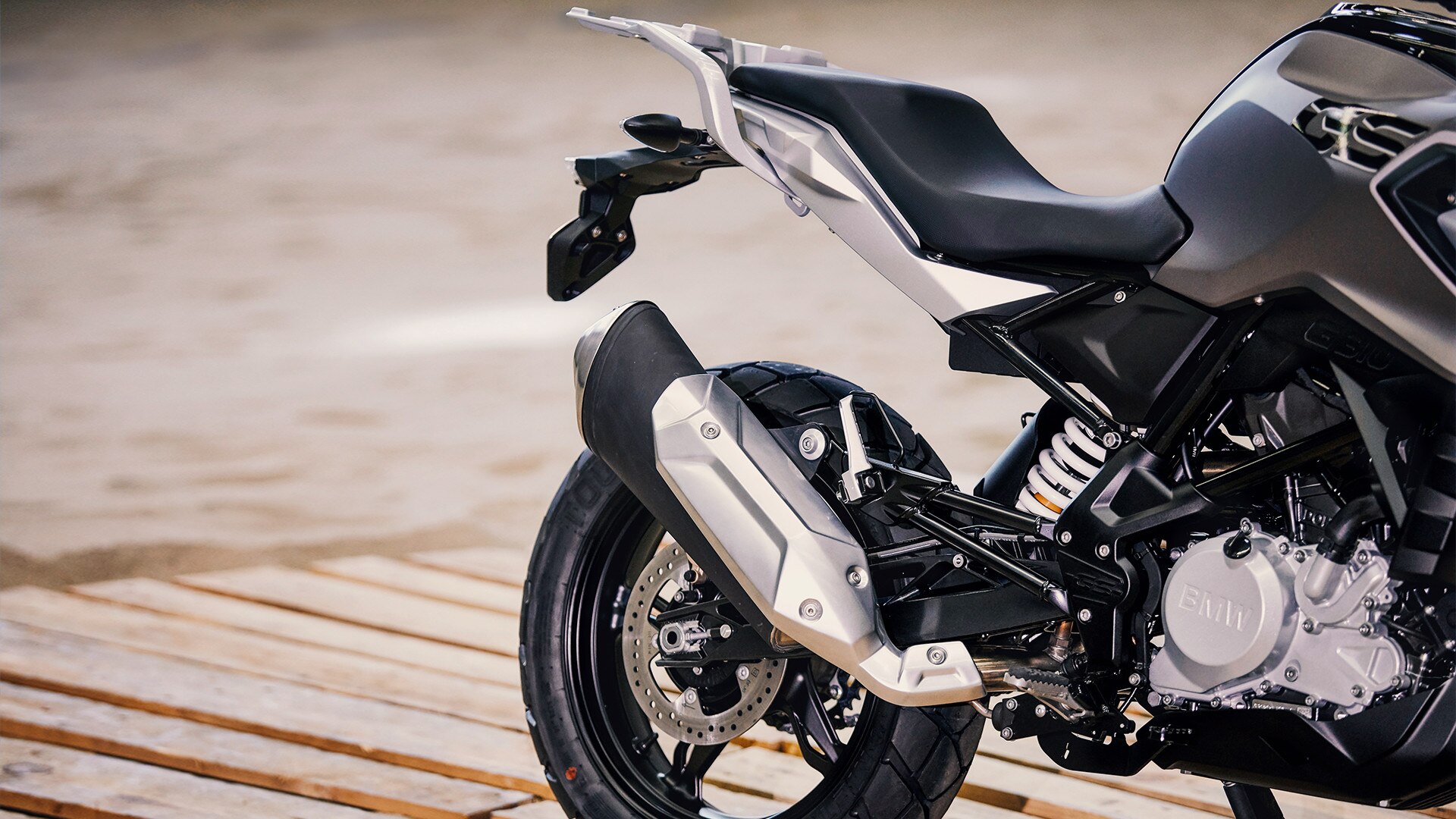 G 310 GS, эргономика GS