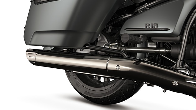 Детальное изображение заднего глушителя R 18 Roctane от BMW Motorrad
