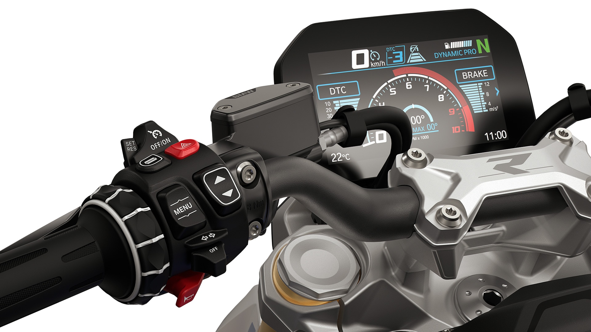 Система DTC-Shift на модели R 1300 R от BMW Motorrad