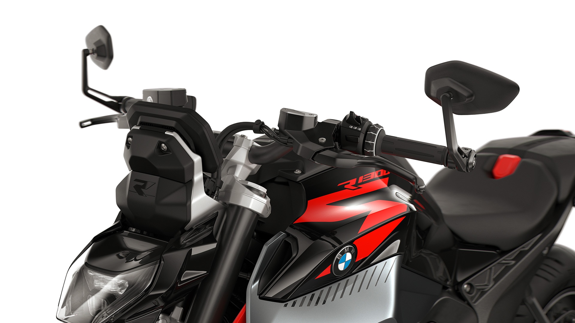 Оконечное зеркало руля на модели R 1300 R от BMW Motorrad