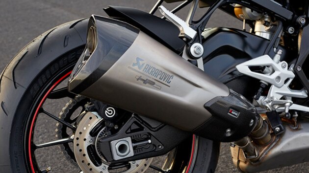 Титановый задний глушитель HP в S 1000 R