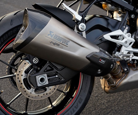 Титановый задний глушитель HP в S 1000 R